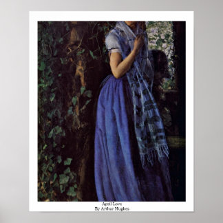 Poster April Love Par Arthur Hughes