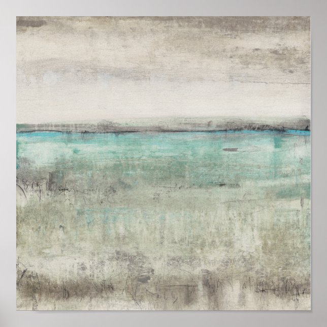 Poster Aqua Horizon (Devant)