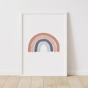 Poster Aquarelle Arc-en-ciel Genre Neutre Nourriture Post