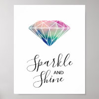 Aquarelle brillante et étincelante Diamond Inspira
