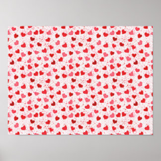 Poster Aquarelle Coeur Art (2)