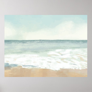 Poster Aquarelle de plage