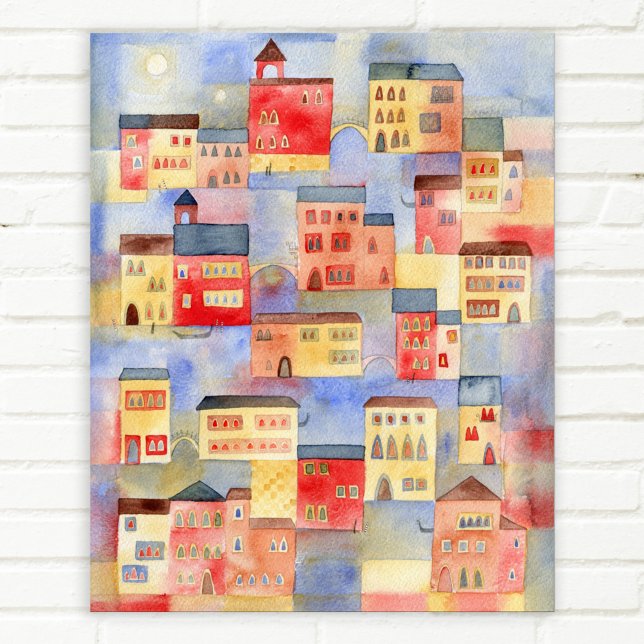 Poster Aquarelle de Venise (Créateur téléchargé)