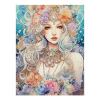 Aquarelle mystérieuse