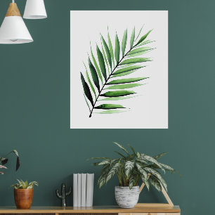 Poster Aquarelle Palm