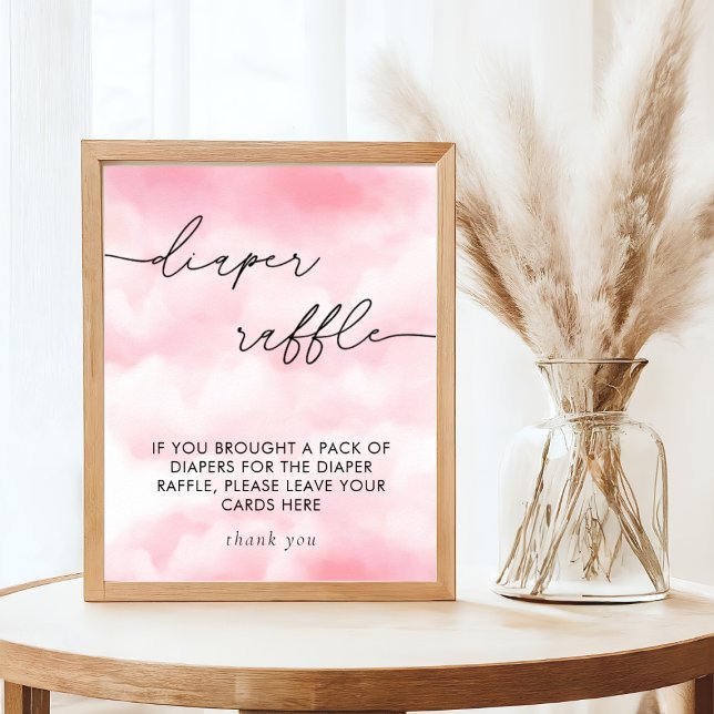 Poster Aquarelle Sur Cloud 9 Déchets Raffin (Créateur téléchargé)