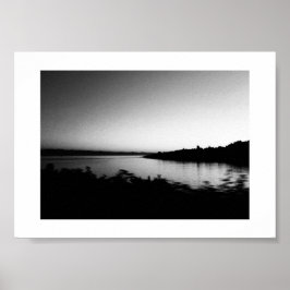 Poster Aquarelles Canada Photographie noir et blanc