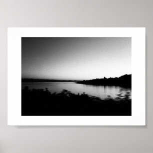 Poster Aquarelles Canada Photographie noir et blanc