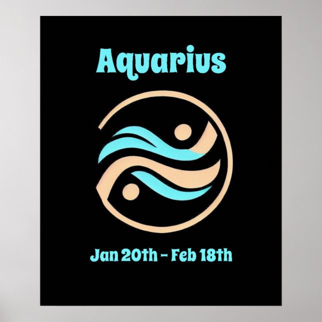 Poster Aquarius (Devant)