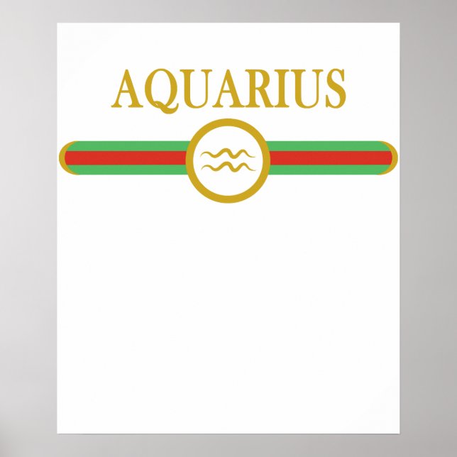 Poster Aquarius (Devant)