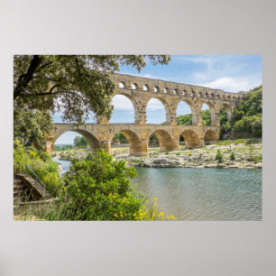 Poster Aqueduc Romain Antique