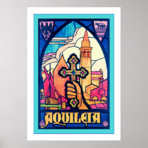 Poster Aquileia ~ Vintage voyage