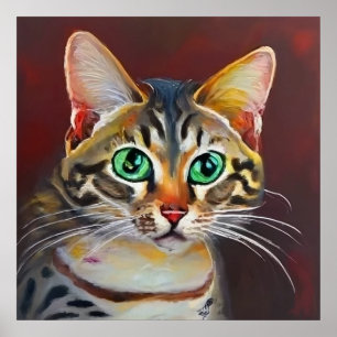 Poster Arabian Mau Cat