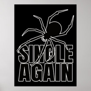 Poster Araignée de veuve araignées venimeuses - Geek d'ar