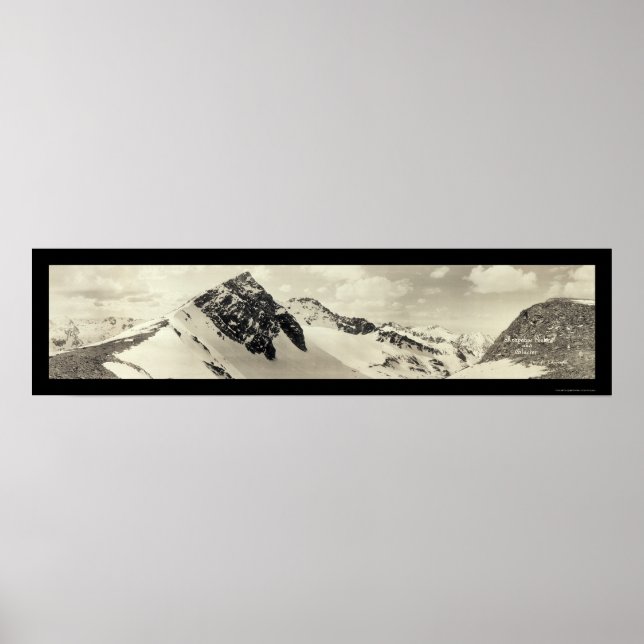 Poster Arapahoe Peaks CO Photo 1921 (Devant)