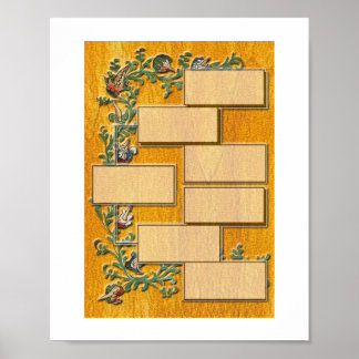 Poster Arborescence familiale V1