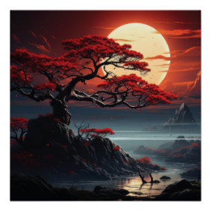 Poster Arbre bonsaï