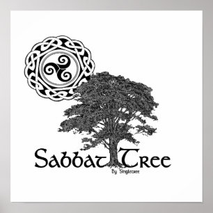 Poster Arbre d'affiche de la vie