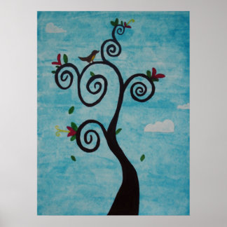 Poster Arbre d'amour