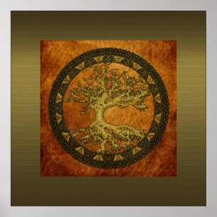 Poster Arbre de la vie antique