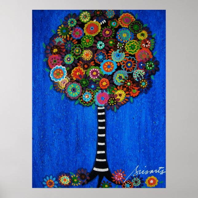 POSTER ARBRE DE LA VIE DE L'ESPOIR (Devant)