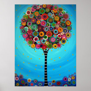 Poster Arbre de la vie par Prisarts