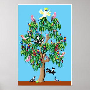 Poster arbre de Noël australien