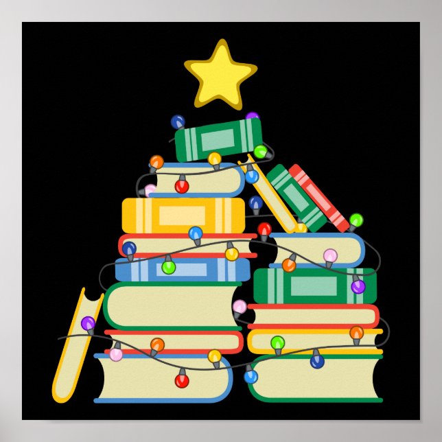 Poster Arbre de Noël II (Devant)