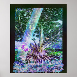 Poster Arbre de papillon