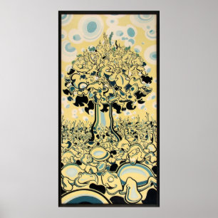 Poster Arbre de singe