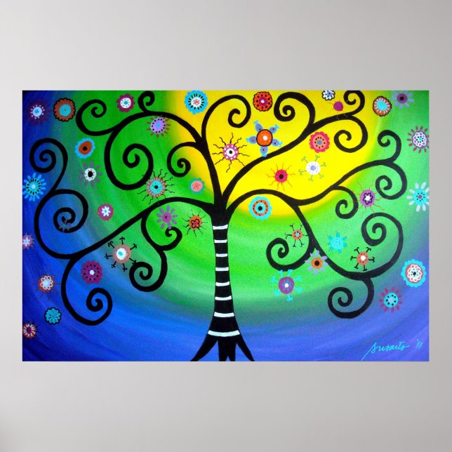 POSTER ARBRE DE VIE (Devant)