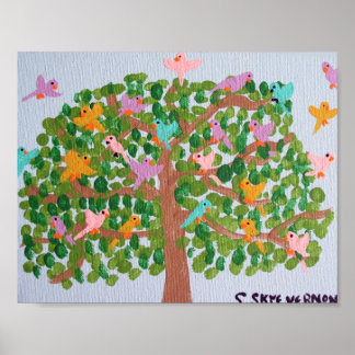 Poster Arbre de vie -14x11