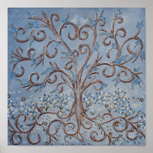 Poster Arbre de vie 2 (Devant)