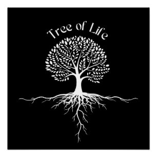 Poster Arbre de vie" Art spirituel
