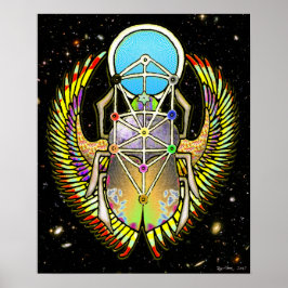 Poster Arbre de vie de Scarab