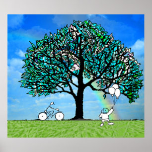 Poster Arbre de vie Glee