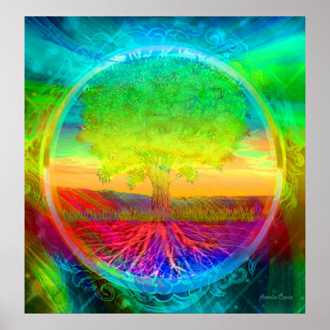 Poster Arbre de vie Miracles (Devant)