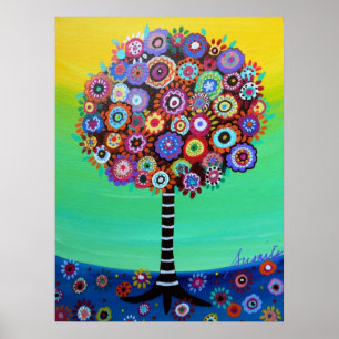 POSTER ARBRE DE VIE PAR PRISARTS