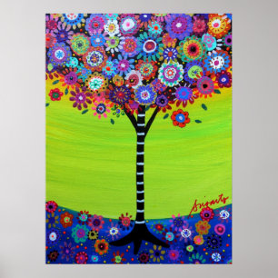 Poster Arbre de vie par Prisarts