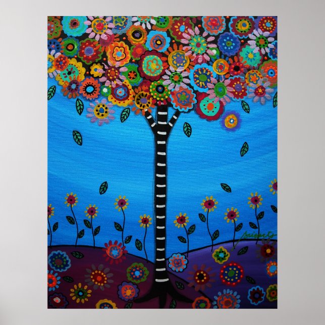 POSTER ARBRE DE VIE VII (Devant)