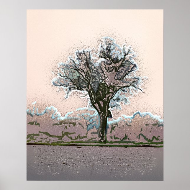 POSTER ARBRE D'HIVER (Devant)