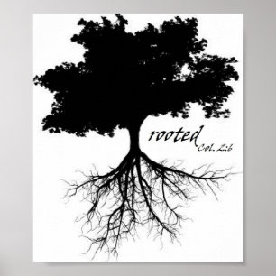 Poster (Arbre "enraciné" avec Col. 2:6)