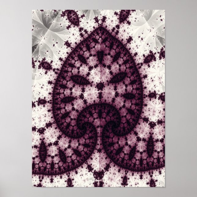 Poster Arbre fractal (Devant)