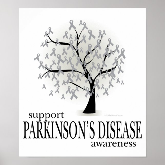 Poster Arbre maladie de Parkinson (Devant)