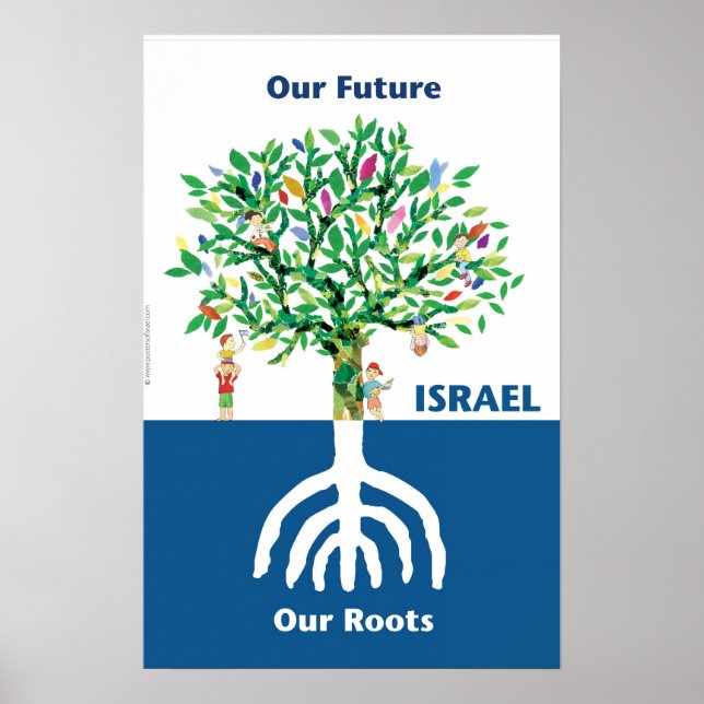 Poster Arbre Menorah (Devant)