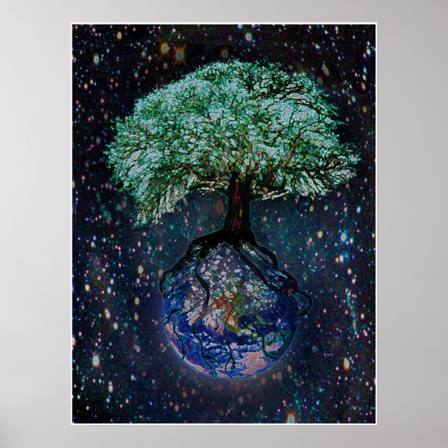 Poster Arbre terrestre de vie (Devant)