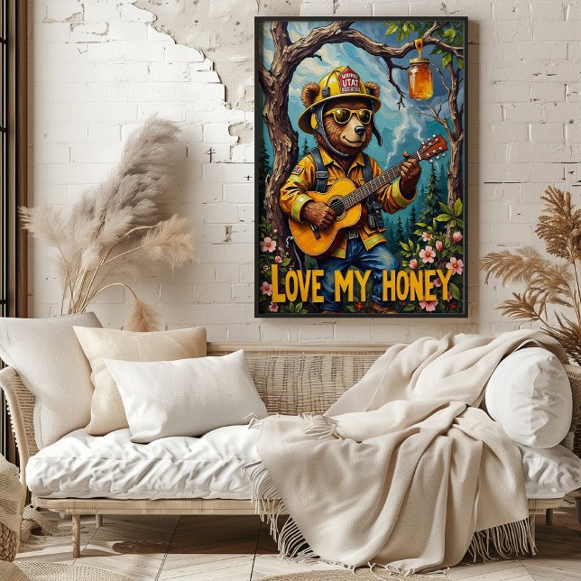 Poster Arbre Top Troubadour : Bear's Forest Song (Créateur téléchargé)