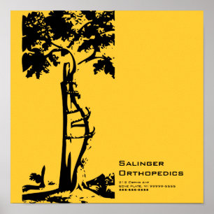 Poster Arbre tordu orthopédique