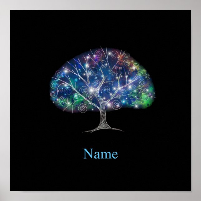 Poster Arbre tourbillonnant Thunder_Cove (Devant)