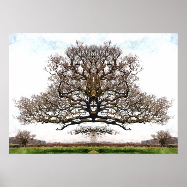 POSTER ARBRES DE PRINTEMPS (Devant)